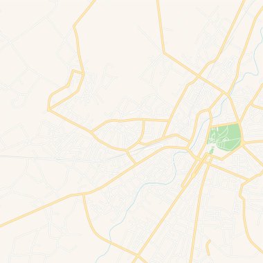 Zugdidi, Gürcistan basılabilir harita