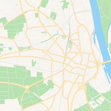 Solucanlar, Almanya basılabilir harita