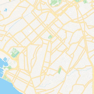 Nea Smyrni, Yunanistan yazdırılabilir harita