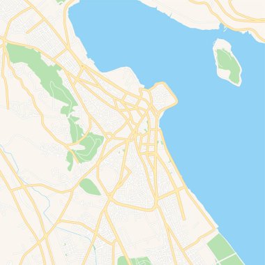 Ioannina, Greece printable map