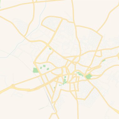 Komotini, Yunanistan yazdırılabilir harita