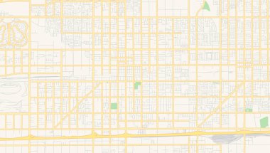 Fontana, California, Abd'nin boş vektör haritası