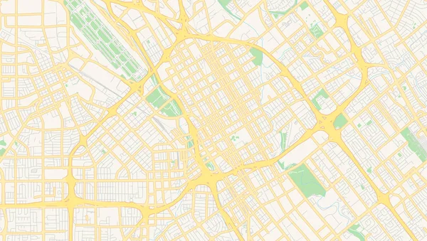 Виртуальная карта Сан-Хосе, Калифорния, США — стоковый вектор