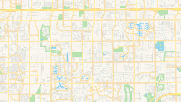 Empty vector map of Gilbert, Arizona, USA