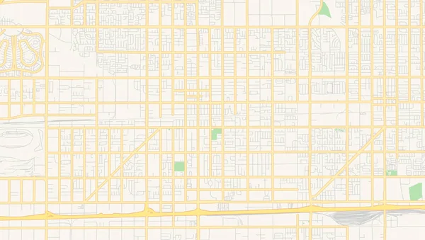 Fontana, California, Abd'nin boş vektör haritası