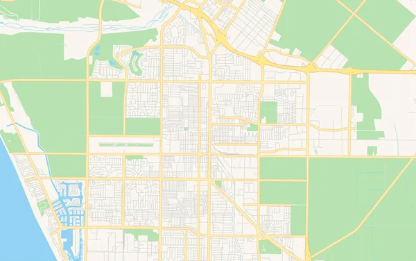 Oxnard, Kaliforniya, Abd'nin boş vektör haritası