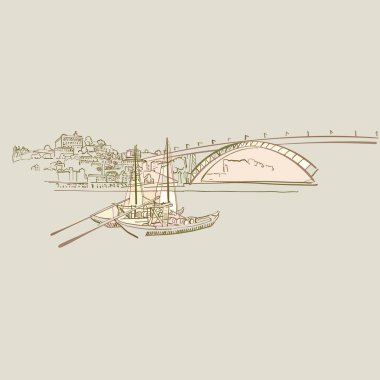 Porto Panorama çizimi