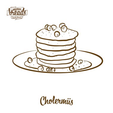 Cholerm 'in ekmek vektörü çizimi
