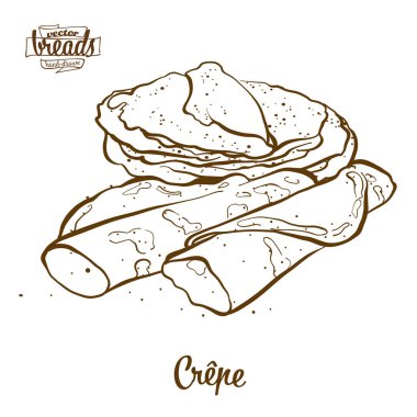 Ekmek vektörü çizimi