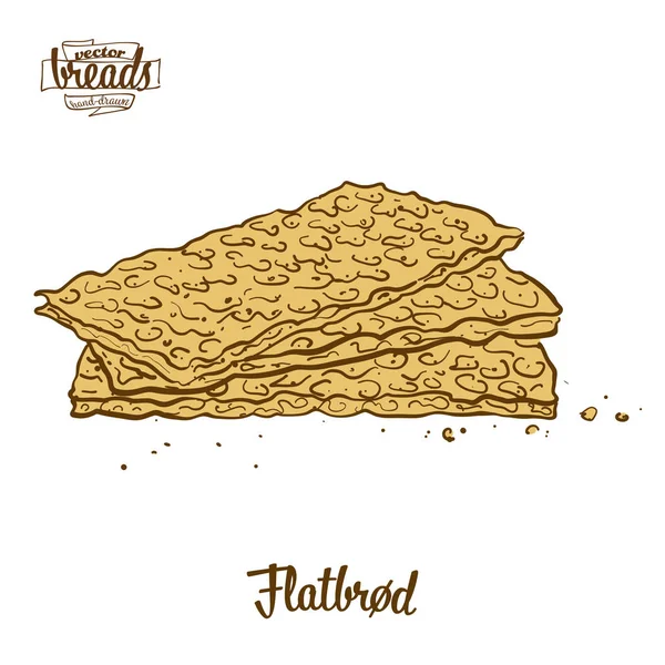 Flatbread renkli çizim