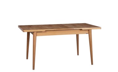 ahşap sehpa sehpası arka planı ve beyaz arka plan