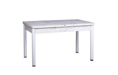 ahşap sehpa sehpası arka planı ve beyaz arka plan