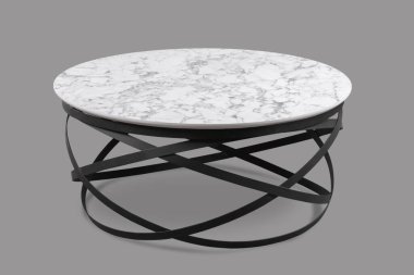 Kahve masası ve beyaz arka plan ve siyah arkaplan