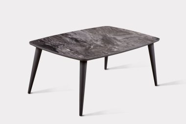 Kahve masası ve beyaz arka plan ve siyah arkaplan