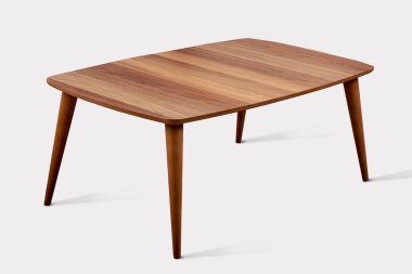 Kahve masası ve beyaz arka plan ve siyah arkaplan