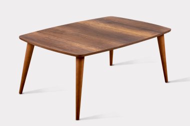 Kahve masası ve beyaz arka plan ve siyah arkaplan