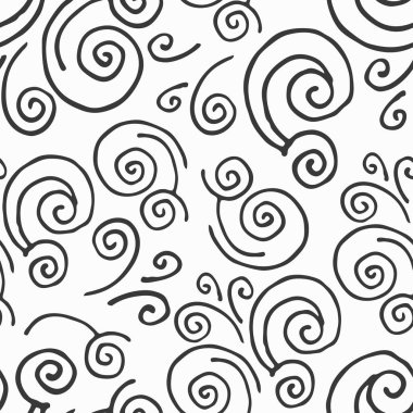 Adstract el dalgalar ile çizilmiş seamless modeli.