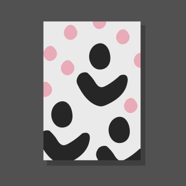 Şirin çocuksu çizimler posterler, afişler, tebrik kartları için. Oda için iyi tasarım, tekstil yazdırır. İskandinav tarzı. Elle çizilmiş tasarım