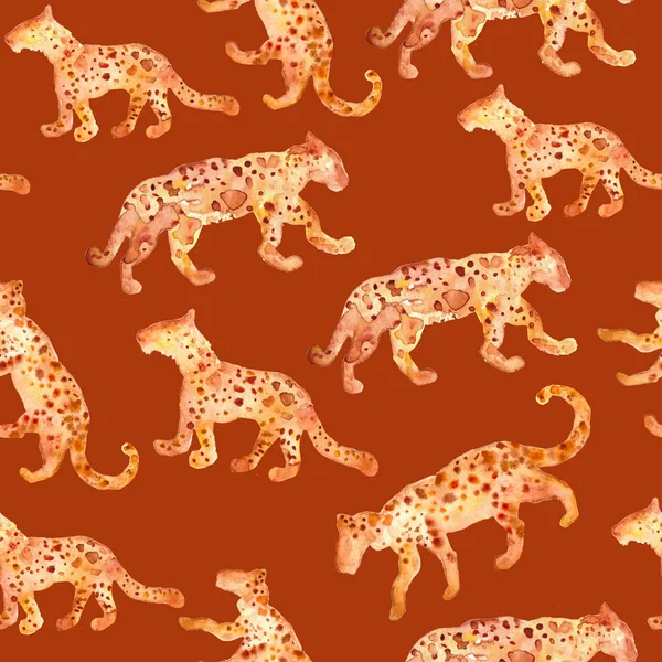 Leopard pattern, modern digital paper, textile design, animal skin seamless pattern