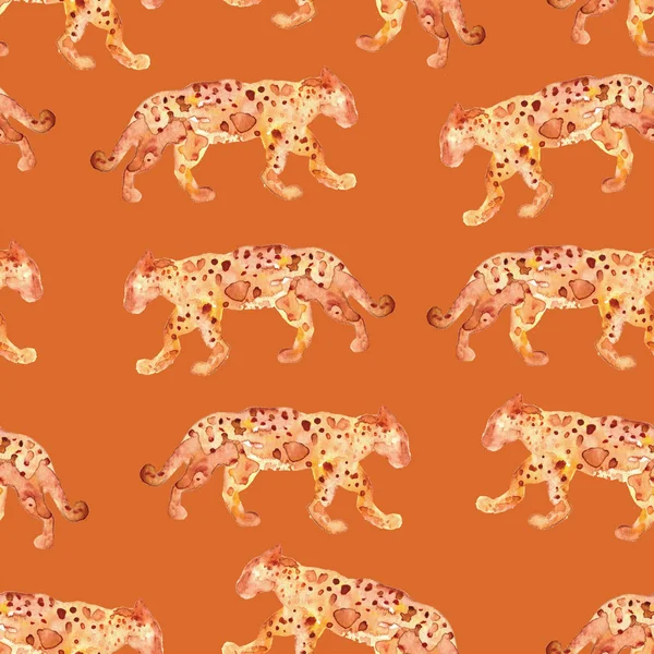 Leopardí vzor, moderní digitální papír, textilní design, zvířecí kůže vzor bezešvé — Stock fotografie