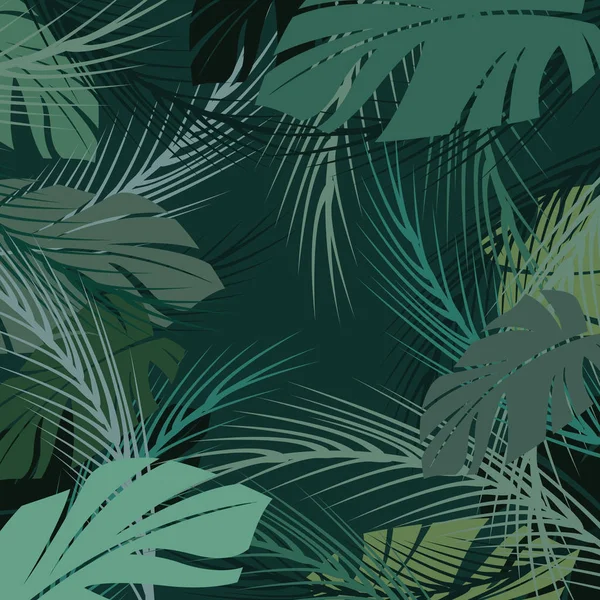 Hindistan cevizi yaprağı desen arka plan. Tropikal palmiye arka plan bırakır.