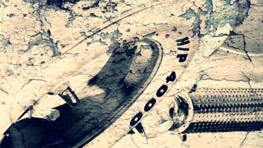 Bir spor otomobil ayrıntıları izlenimi