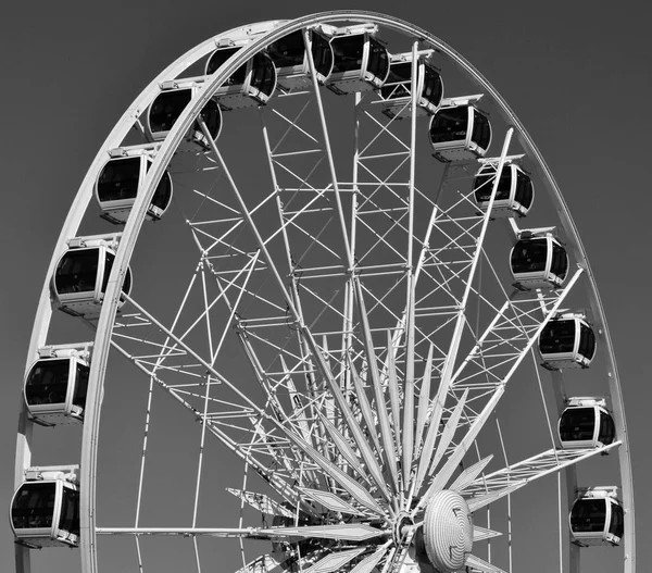 Ferris Wheel Ved Havnefronten Cape Town - Stock-foto