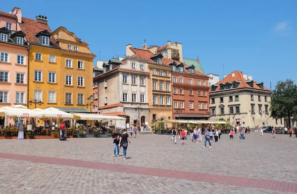 Warschau Polen Juli 2018 Platz Der Altstadt Von Warschau Polen — Stockfoto