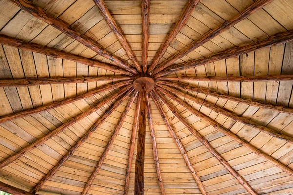 Textura Del Techo Madera Fondo — Foto de Stock