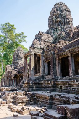 Angkor Thom 'daki Bayon Tapınağı Siem Reap Eyaleti, Kamboçya' daki Khmer İmparatorluğu 'nun Mirası' dır..