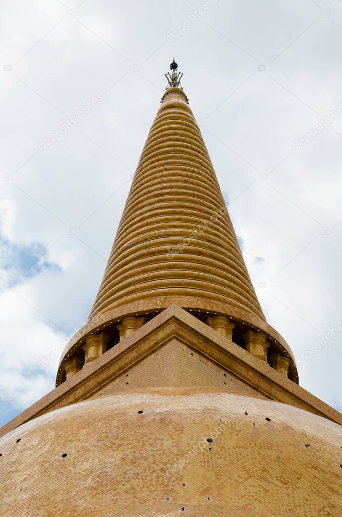 Phra Pathommachedi is the Landmark of Nakhon Pathom Province of Thailand and is the Tallest Stupa in the World.