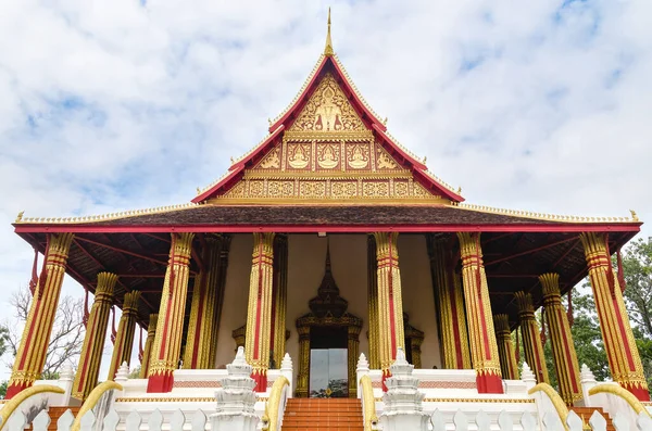 Wat Phakeo Temple Buddhistické Archaické Místo Jeden Atraktivních Památek Vientiane — Stock fotografie