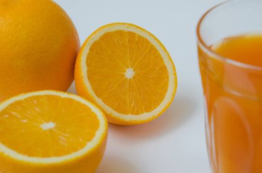 Organik Portakal ve Portakal Suyu.
