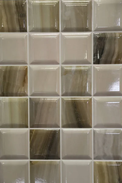 Mosaikfliesen Der Wand Innenraum Oder Pool — Stockfoto