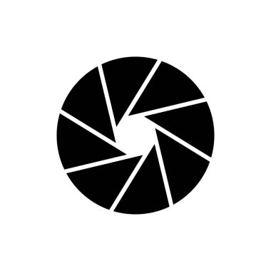 Açıklık simgesi vektör tasarım şablonları beyaz arkaplanda izole edilmiş basit ve modern konsept