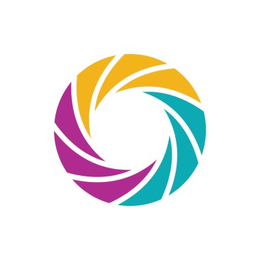 Açıklık simgesi vektör tasarım şablonları beyaz arkaplanda izole edilmiş basit ve modern konsept