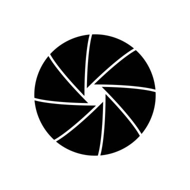 Açıklık simgesi vektör tasarım şablonları beyaz arkaplanda izole edilmiş basit ve modern konsept