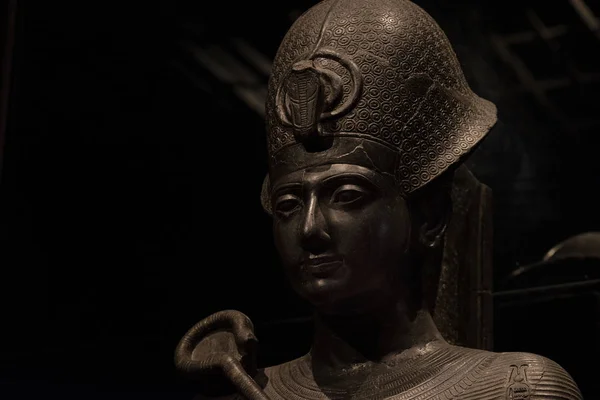 エジプトの彫像のクローズ アップ — ストック写真