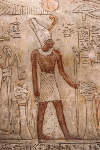 Египетские Иероглифы — стоковое фото