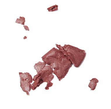 Beyaz arka plan üzerinde izole ezilmiş allık