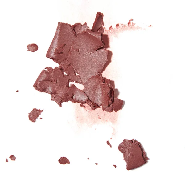 Beyaz arka plan üzerinde izole ezilmiş allık