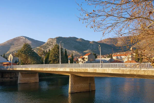 Puente Sobre Río Vista Del Puente Ivo Andric Través Del —  Fotos de Stock