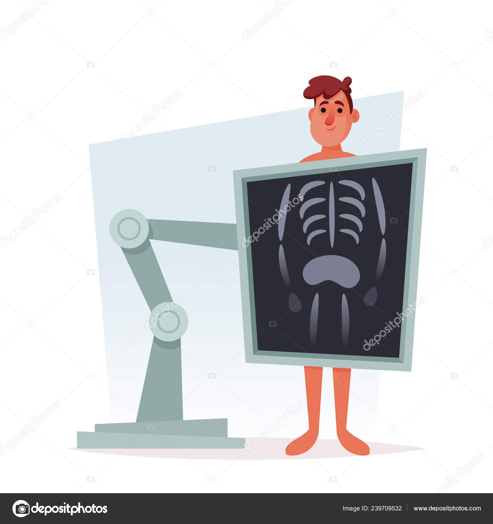 X-Ray Medical Scanning. 