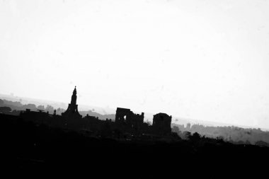 Roma'da harabesilueti