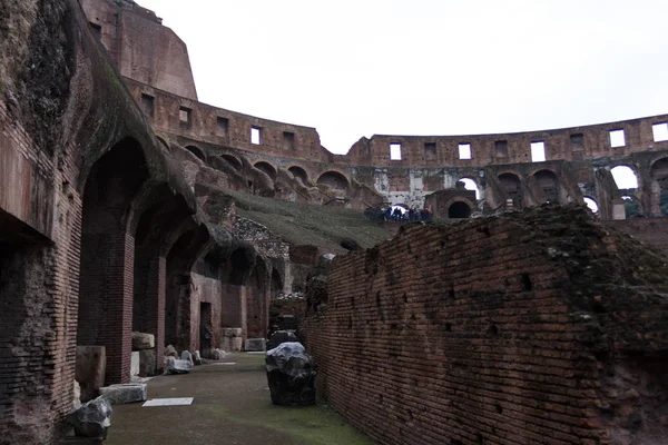 Вигляд на інтер'єр римського Колізею — стокове фото