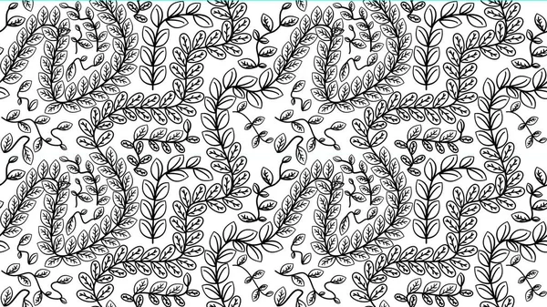 Soyut el çizimlerinin kusursuz deseni.