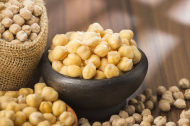 nohut, (Cicer arietinum) kase masada taneleri