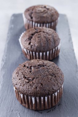 ev yapımı kekler beyaz zemin üzerine izole kapatmak