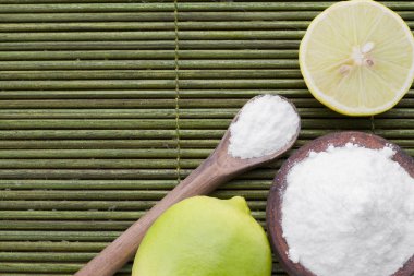 pişirme ve limon ahşap tablo