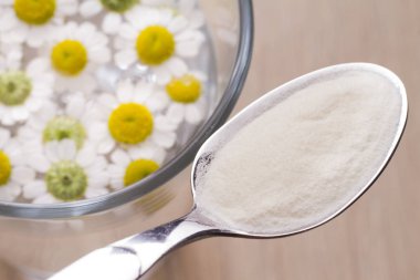 kollajen protein üstten görünüm, hidrolize kolajen